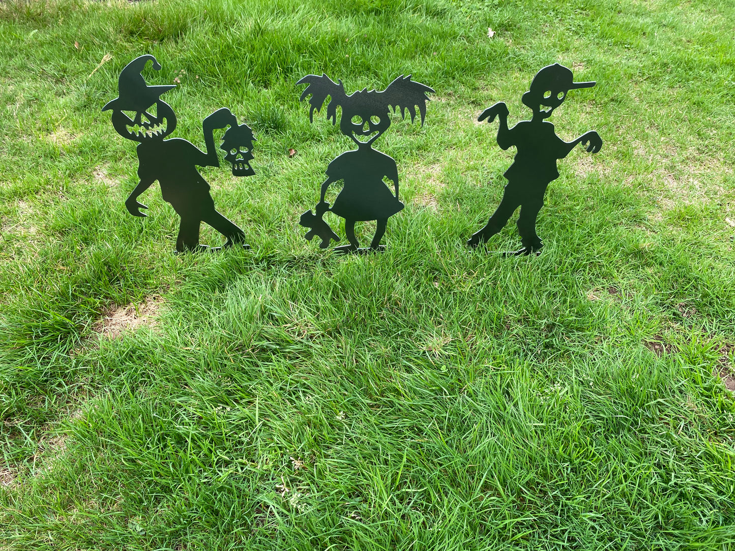 Zombie Kids Yard Art