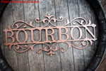 Load image into Gallery viewer, Personalized Flourished Metal Name Sign
