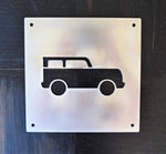 Load image into Gallery viewer, Metal Car Nursery Signs
