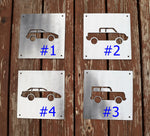 Load image into Gallery viewer, Metal Car Nursery Signs
