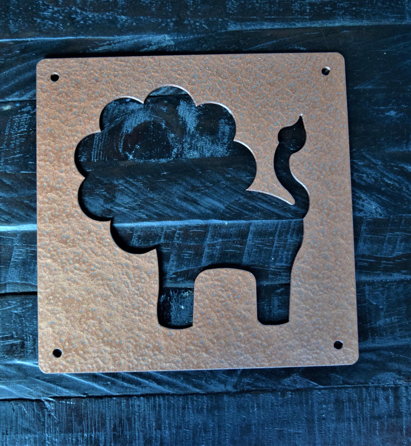 Nursery Animals Metal Signs