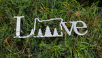 Load image into Gallery viewer, Metal Oregon Love Sign
