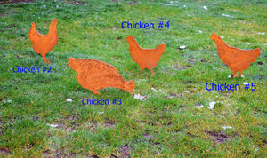 Chicken Yard Stakes