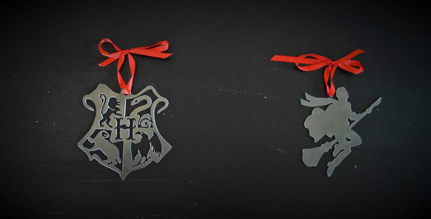 Harry Potter Inspired Metal Ornament