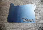 Load image into Gallery viewer, Oregon Home Metal SIgn
