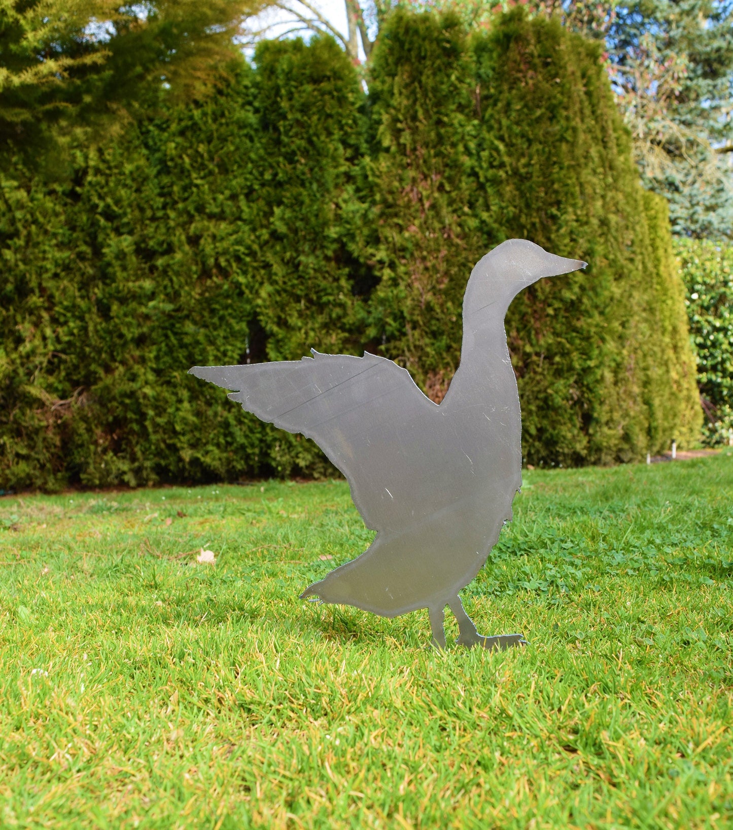 Steel Duck Yard & Garden Stakes