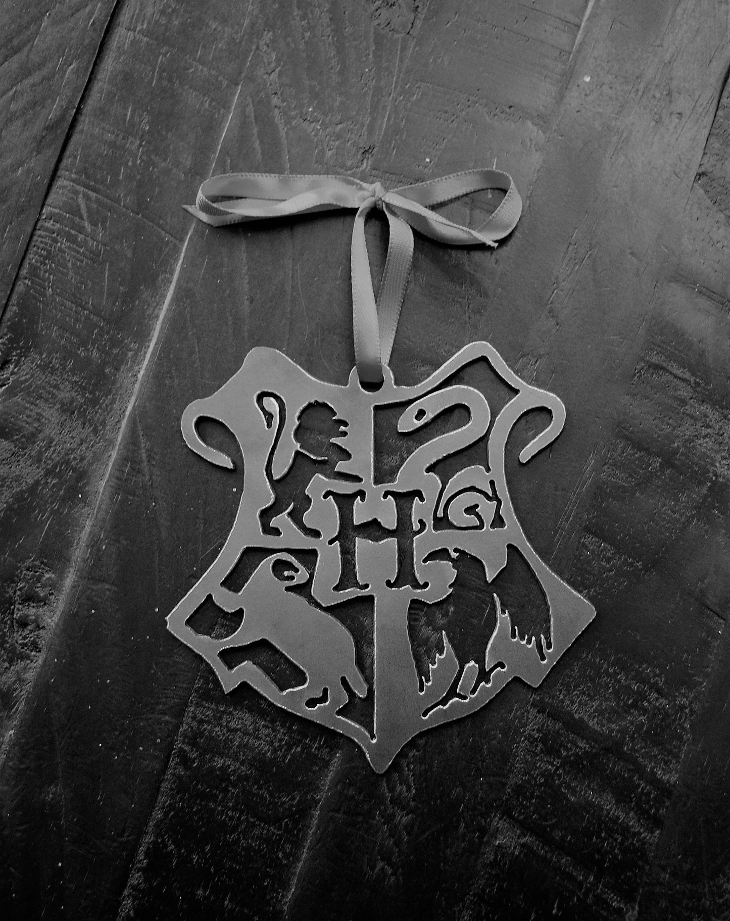 Hogwarts Crest Metal Ornament