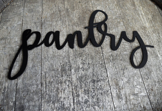 Pantry Script
