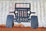 Load image into Gallery viewer, Jeep Metal Rustic Sign
