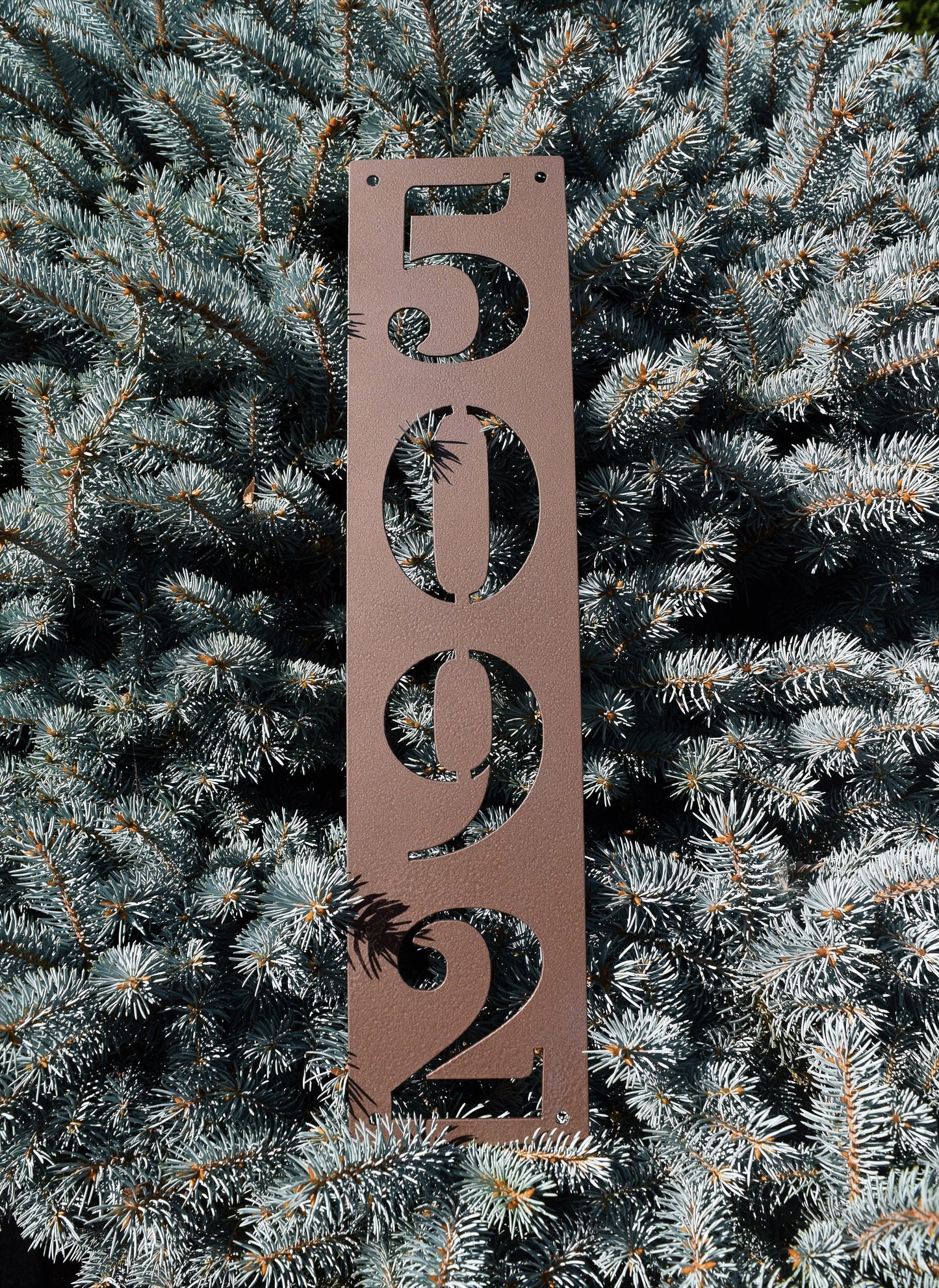 4.5" Vertical Address Sign