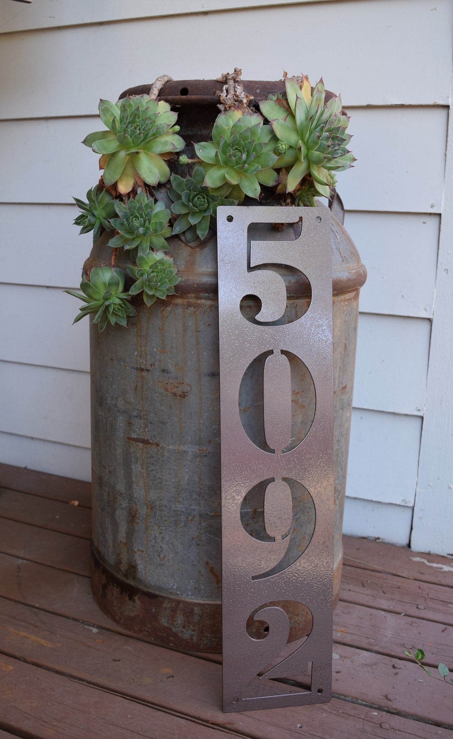 4.5" Vertical Address Sign
