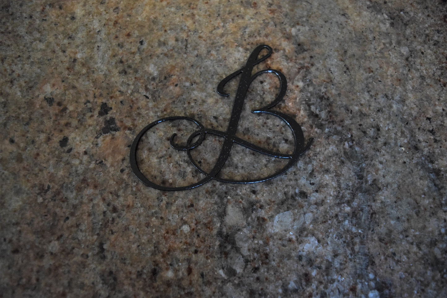 Fancy Script Letter Ornaments