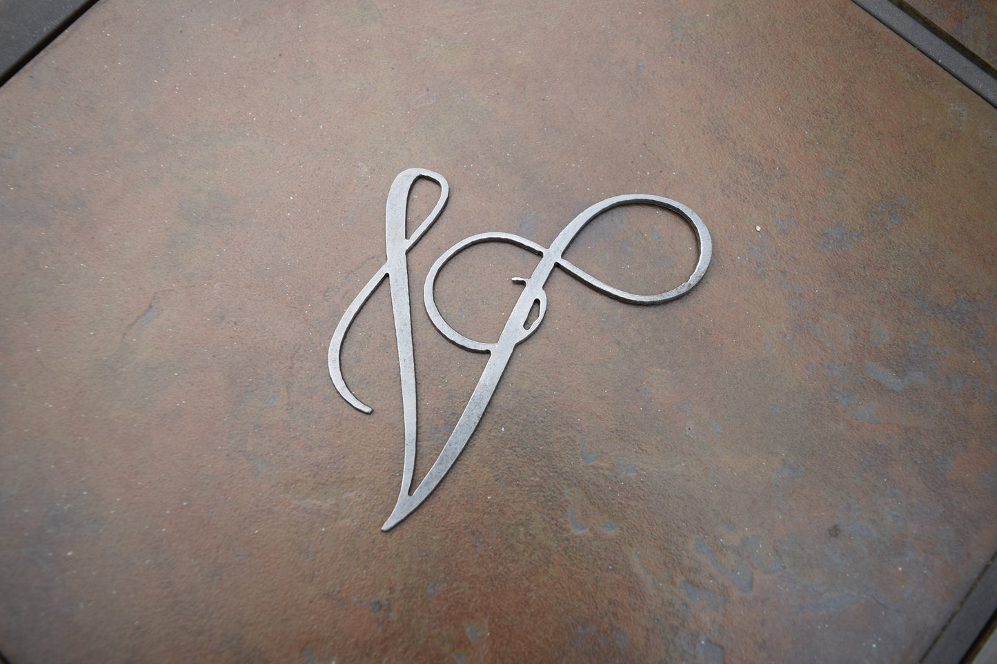 Fancy Script Letter Ornaments