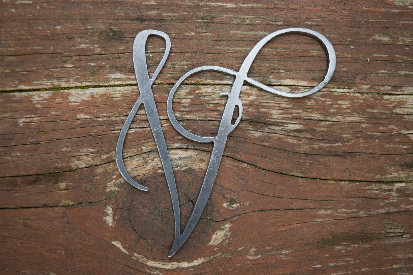Fancy Script Letter Ornaments