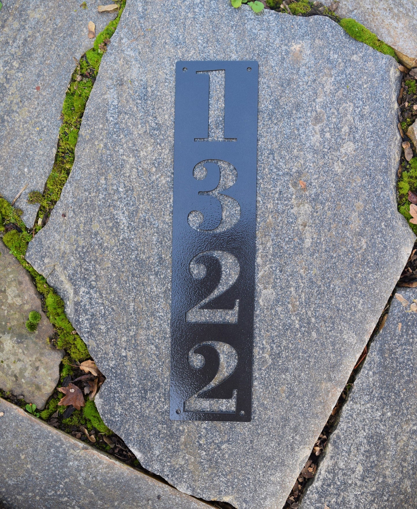 4.5" Vertical Address Sign