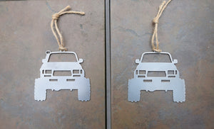 Toyota Land Cruiser FJ80 Metal Ornament