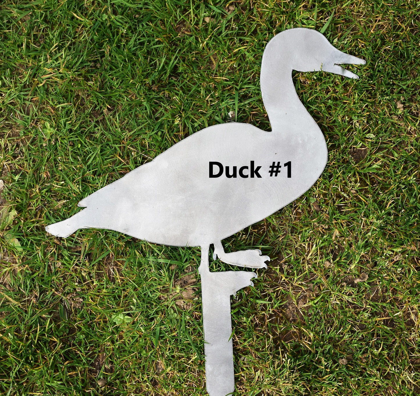 Steel Duck Yard & Garden Stakes