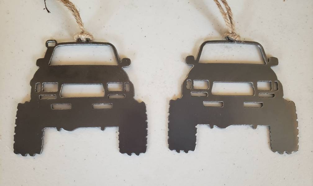 Toyota Land Cruiser FJ80 Metal Ornament