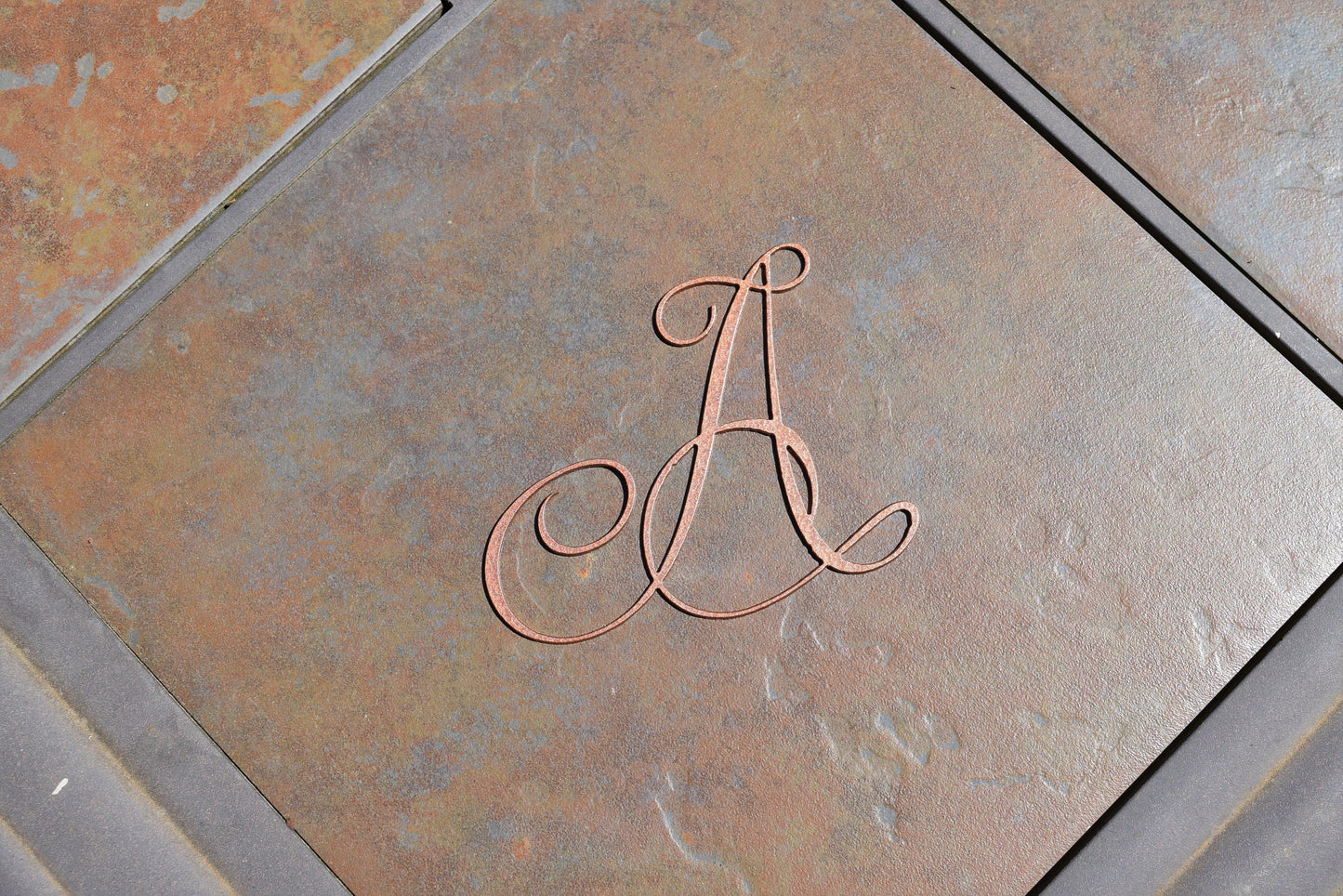 Fancy Script Letter Ornaments