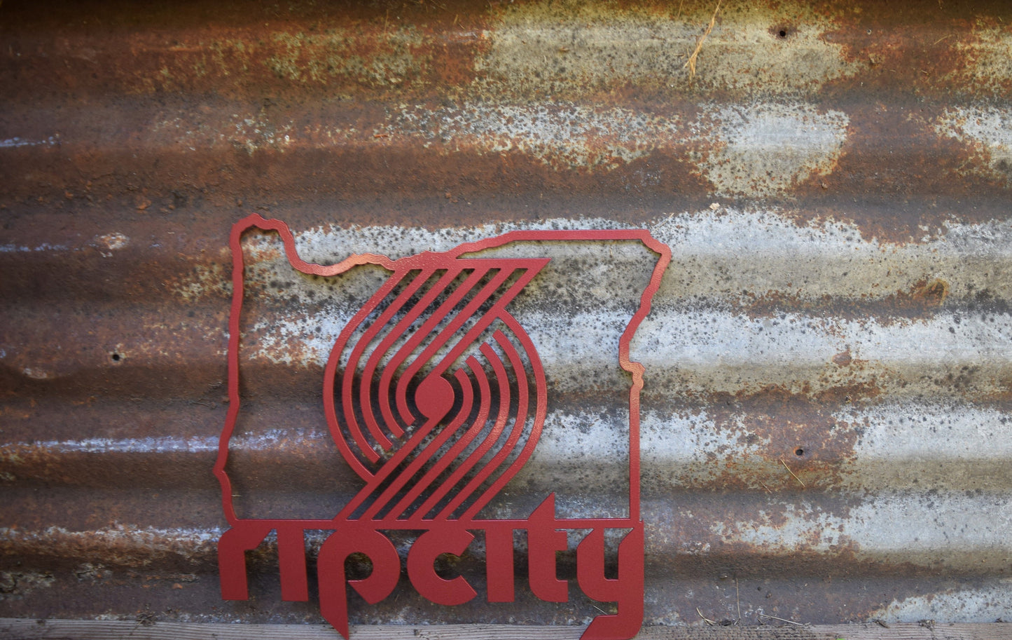 Rip City Portland Trailblazers Metal Sign
