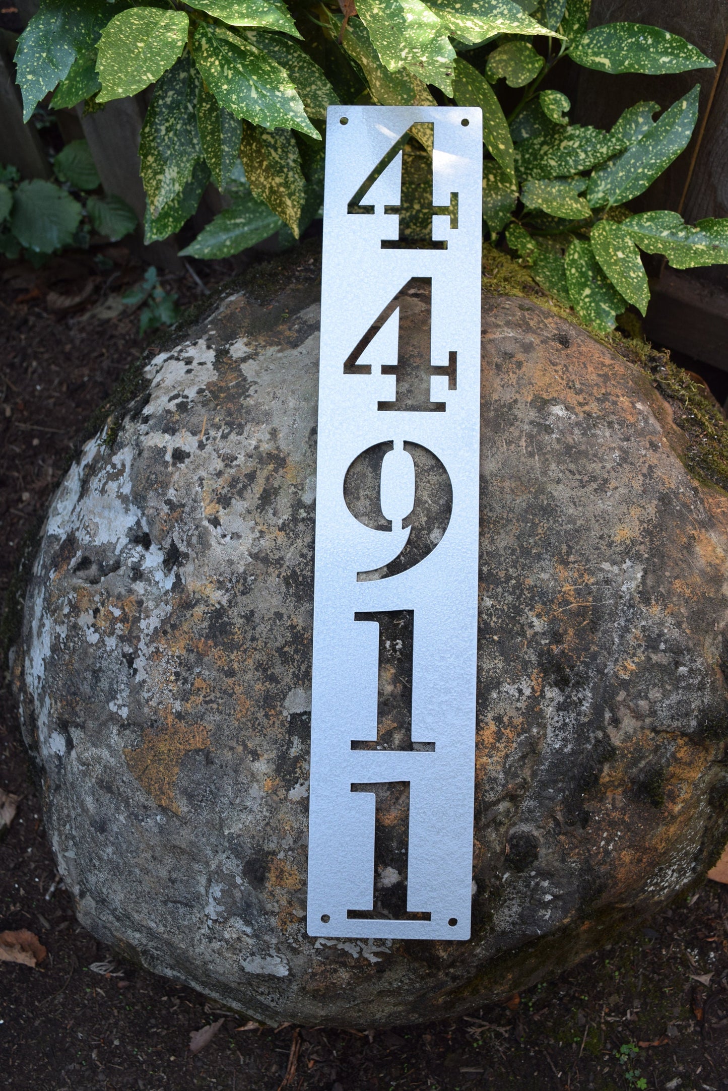 4.5" Vertical Address Sign