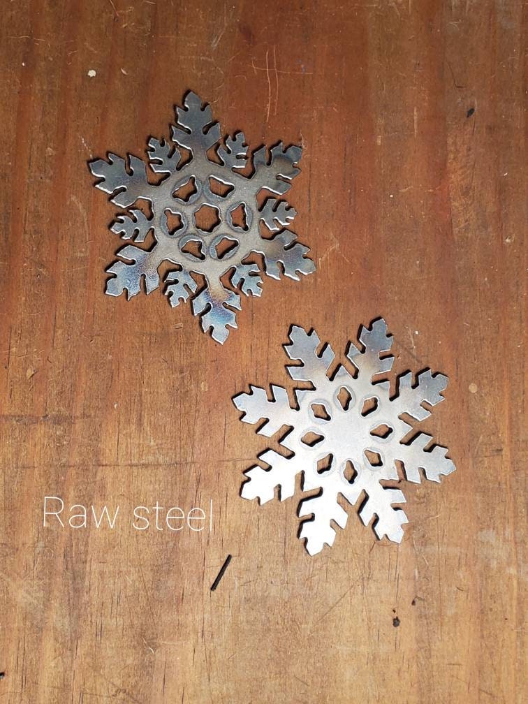 Snowflake Metal Ornaments