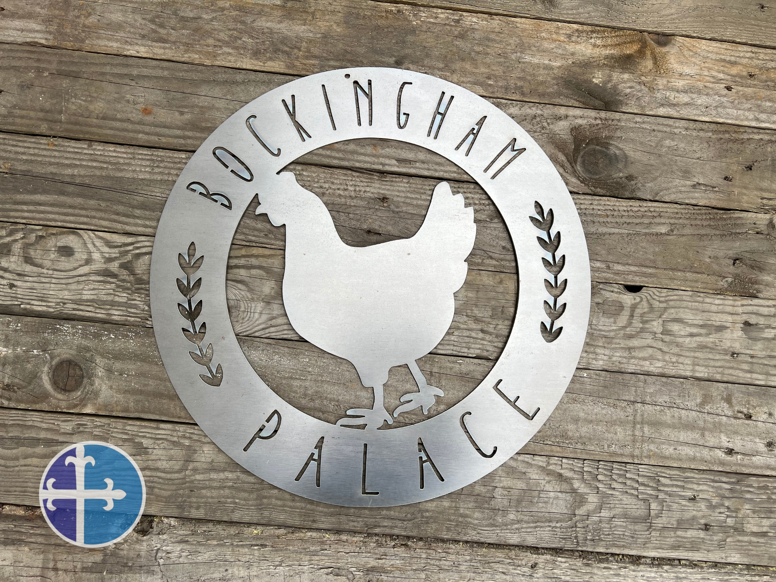 Bockingham Palace Chicken Coop Sign