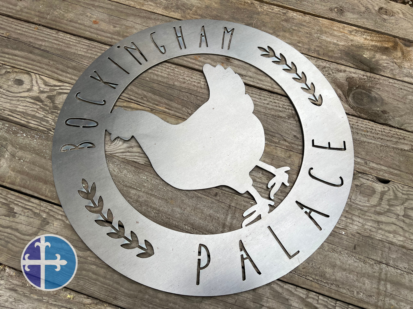 Bockingham Palace Chicken Coop Sign