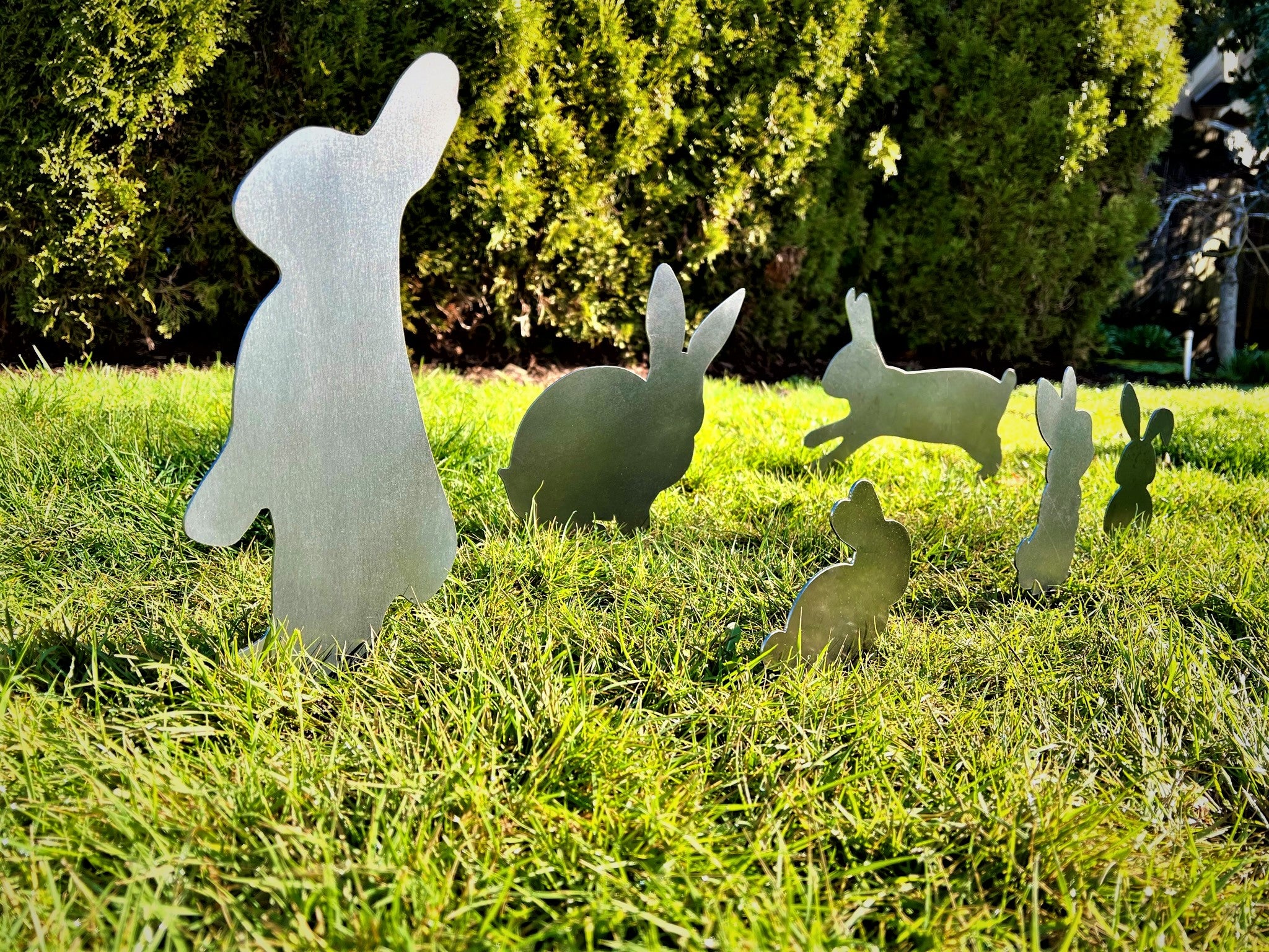 Rabbit Yard & Garden Stakes
