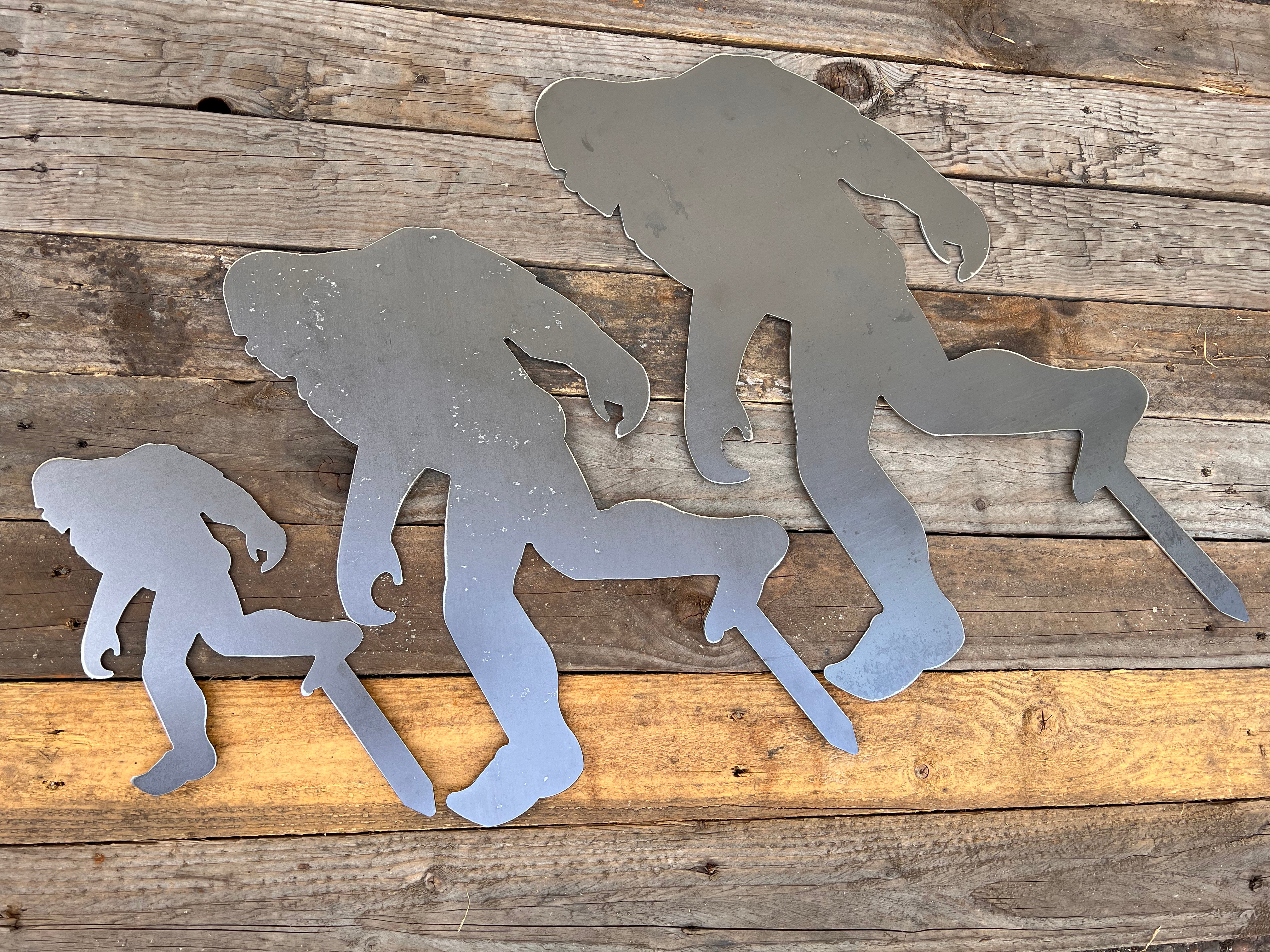 Sasquatch Staked Yard Art