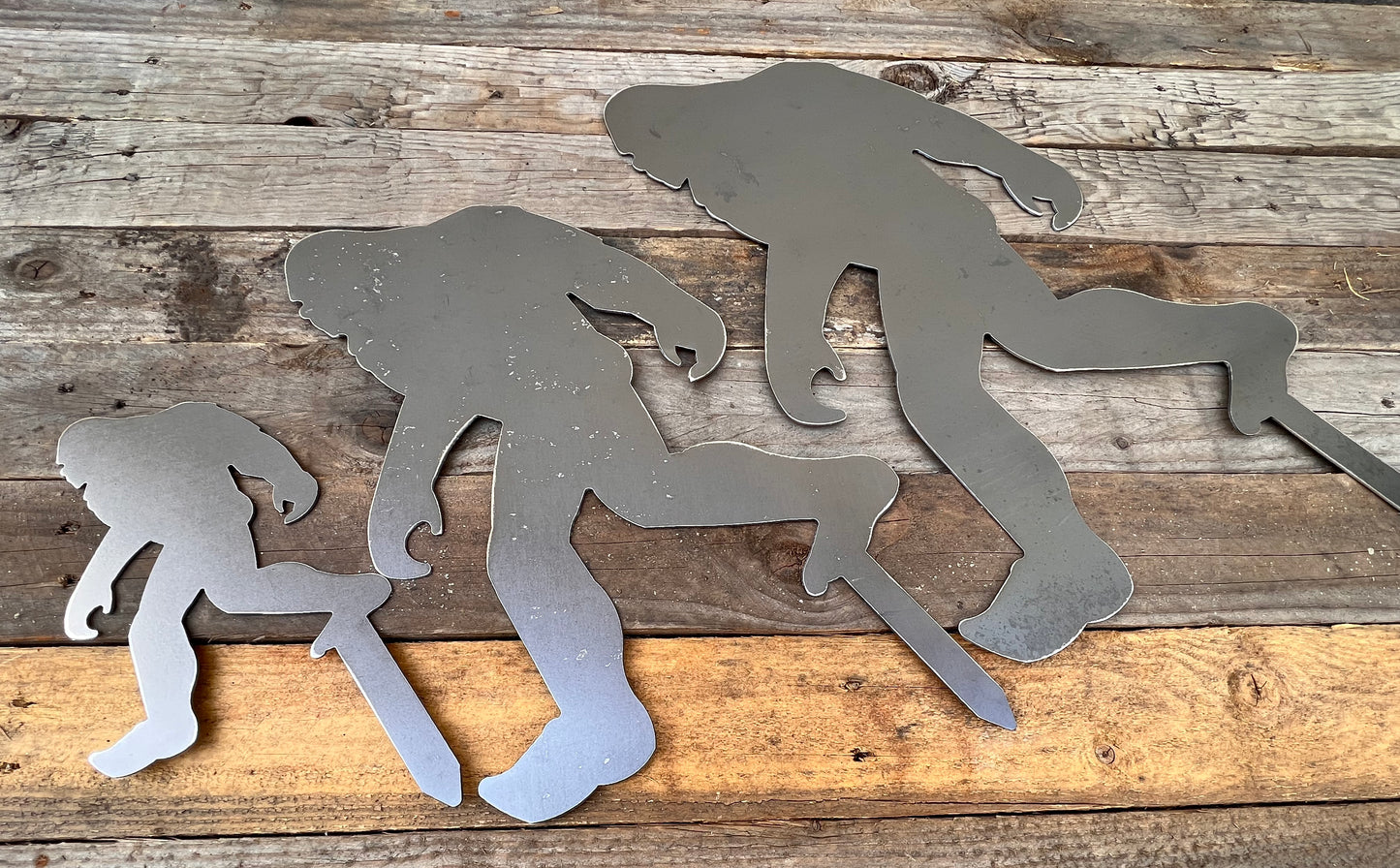 Sasquatch Staked Yard Art