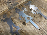Load image into Gallery viewer, Zombie Kids Yard Art
