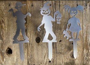 Zombie Kids Yard Art