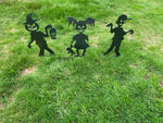 Load image into Gallery viewer, Zombie Kids Yard Art
