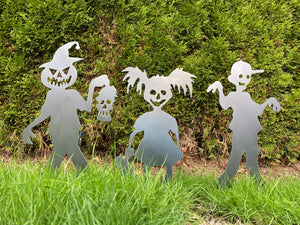 Zombie Kids Yard Art