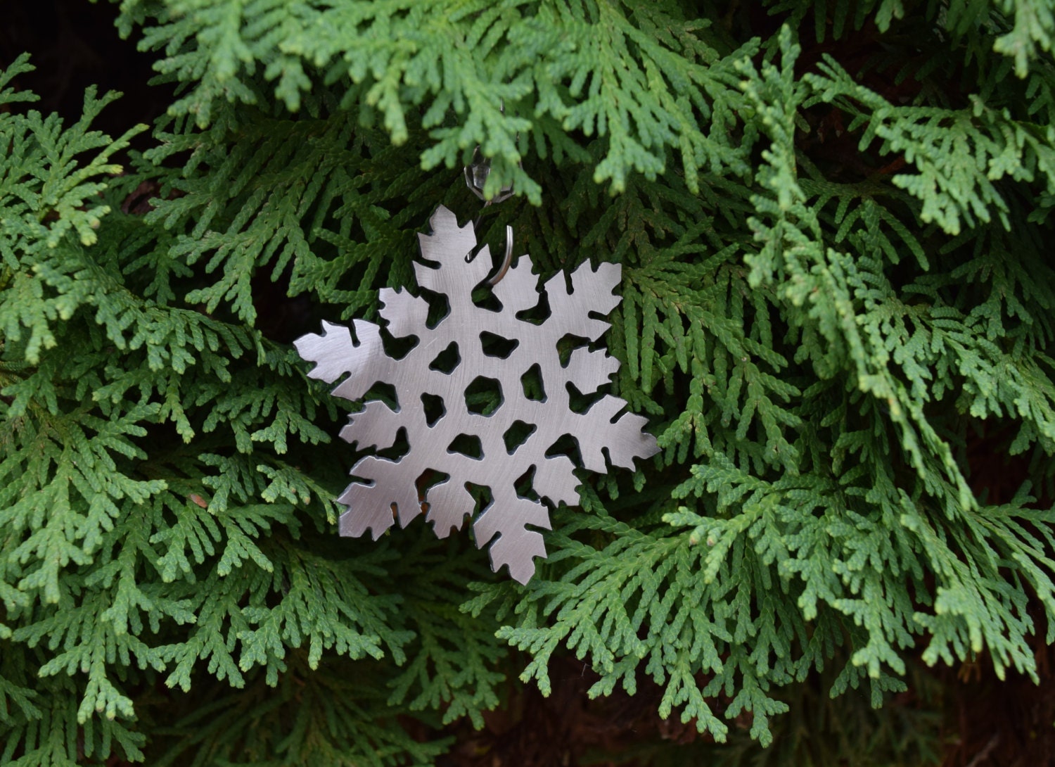 Snowflake Metal Ornaments