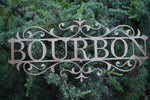 Load image into Gallery viewer, Personalized Flourished Metal Name Sign
