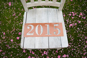 Metal Horizontal Home Address Sign