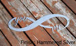 Load image into Gallery viewer, You and Me Infinity Sign
