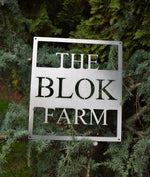 Load image into Gallery viewer, Personalized Metal Farm Sign
