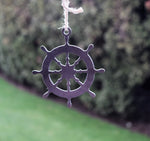 Load image into Gallery viewer, Nautical Wheel Ornament
