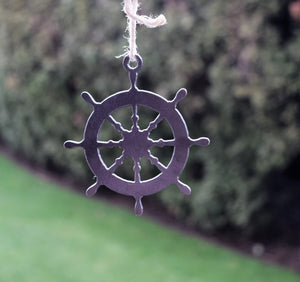 Nautical Wheel Ornament