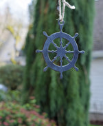 Load image into Gallery viewer, Nautical Wheel Ornament
