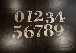 Metal Letters and Numbers