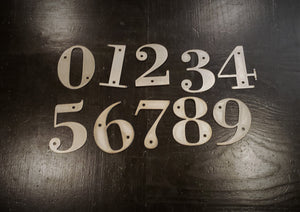 Metal Numbers BUNDLE for DIY Clock (4.5" tall)