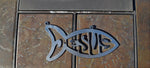 Load image into Gallery viewer, Jesus Fish Metal Sign
