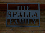 Load image into Gallery viewer, Personalized Metal Name Sign
