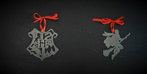 Harry Potter Inspired Metal Ornament