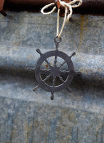Load image into Gallery viewer, Nautical Wheel Ornament
