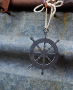 Load image into Gallery viewer, Nautical Wheel Ornament
